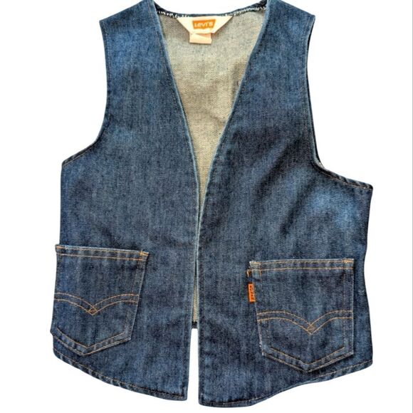 Levi's vintage kids denim vest jacket‎ - Picture 1 of 7